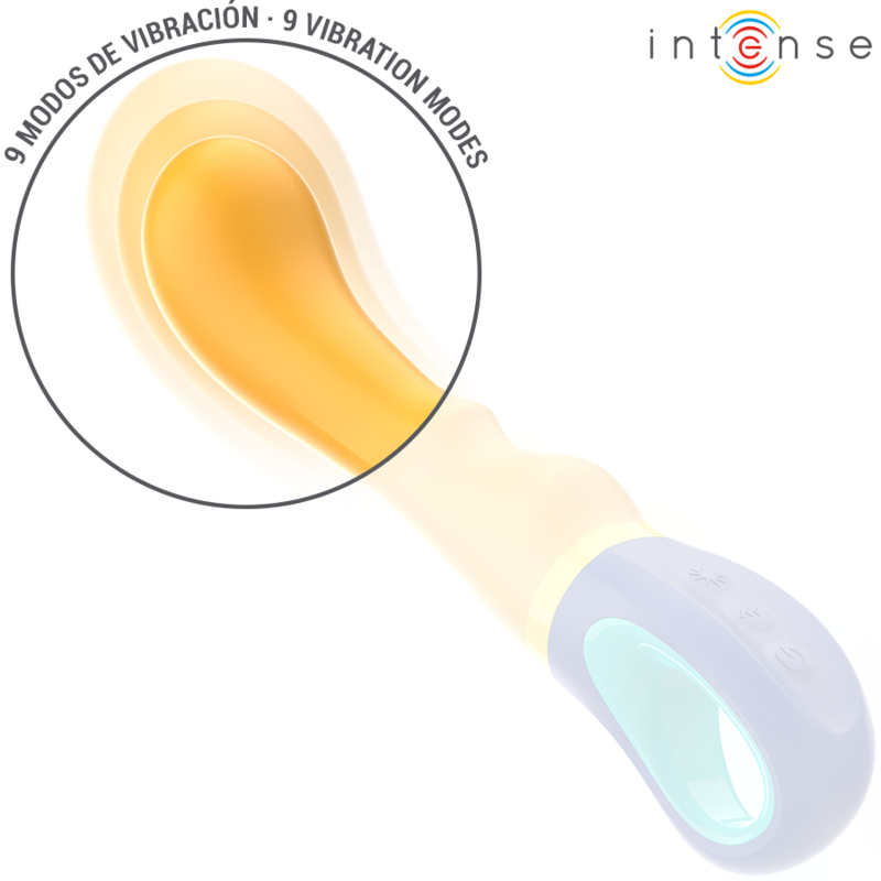 INTENSIV - GELBER, Zotteliger G-Punkt-Vibrator