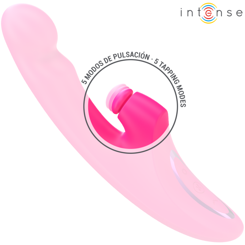 Emi Vibrator 13,5 cm Multifunktions 3 in 1 10 Vibrationen rosa