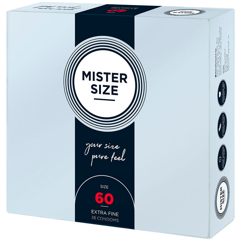 MISTER SIZE - XL SIZE CONDOM 60 MM (36 STÜCK)