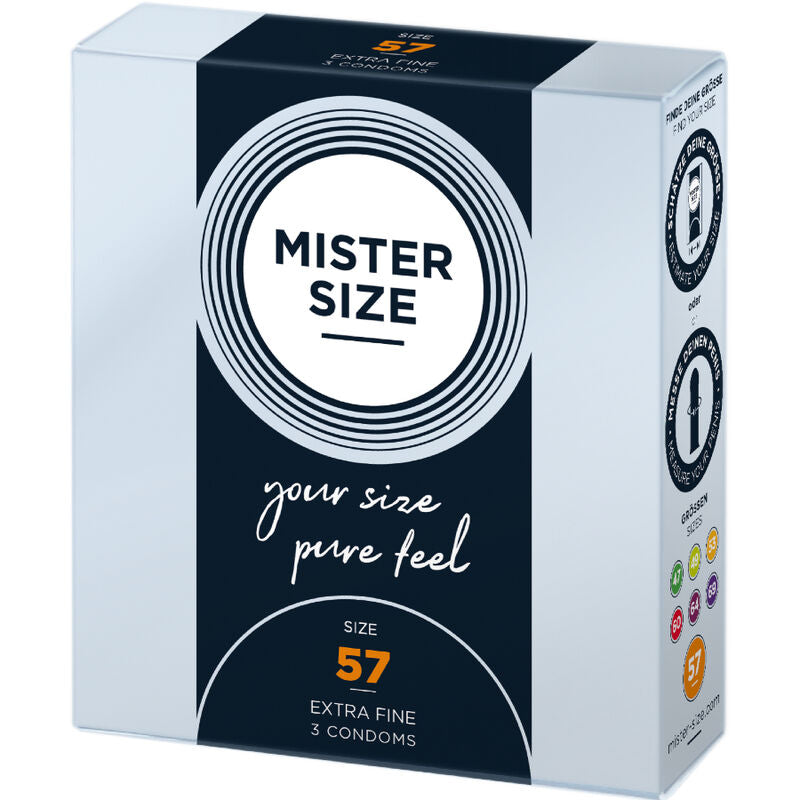 MISTER SIZE - CONDOM SIZE L 57 MM (3 STÜCK)