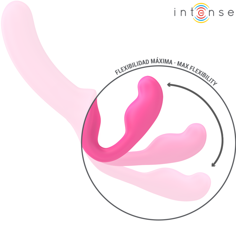 INTENSE - AMY DOPPELVIBRATOR 20 CM PINK FERNBEDIENUNG