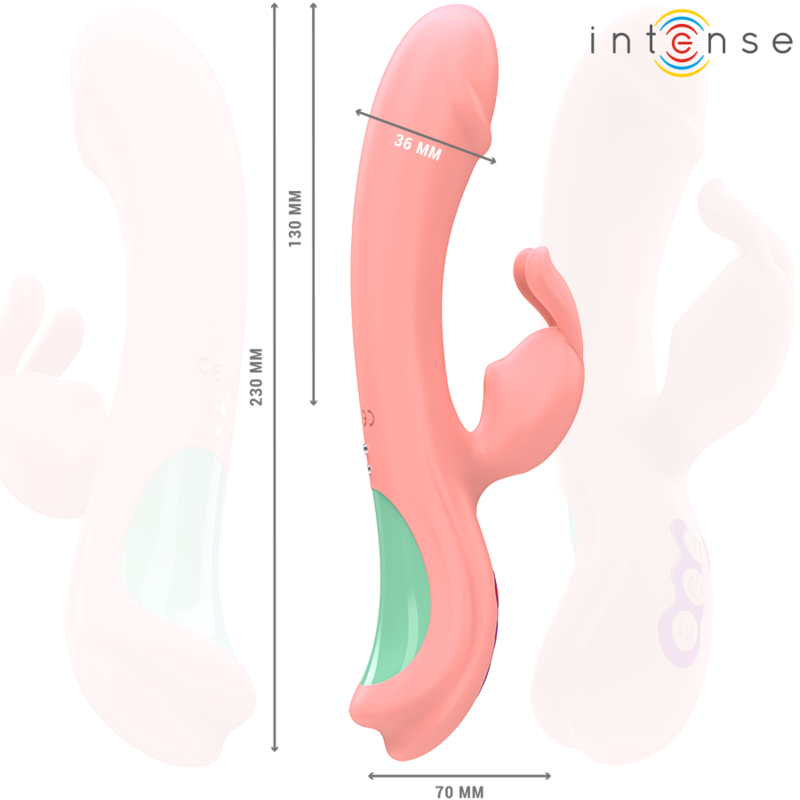INTENSIV - RACHEL HASE VIBRATOR 5 VIBRATIONEN PINK