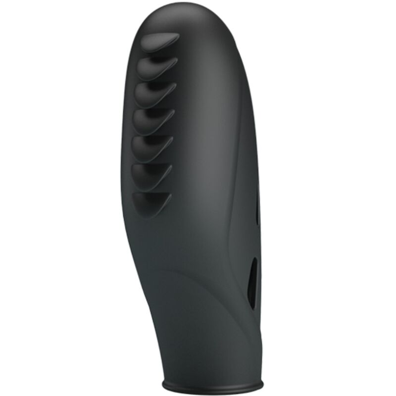 PRETTY LOVE - GILO Fingervibrator aus schwarzem Silikon