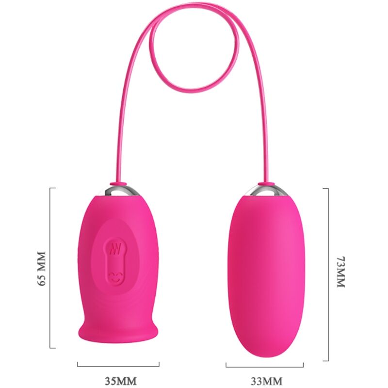 PRETTY LOVE – DAISY VIBRATIONSEI + ROSA KLITORISSTIMULIERENDE ZUNGE