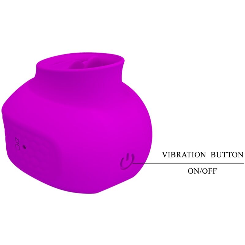 PRETTY LOVE – ESTELLE ZUNGENSTIMULATOR FÜR DEN KLITORIS 12 VIBRATIONEN LILA