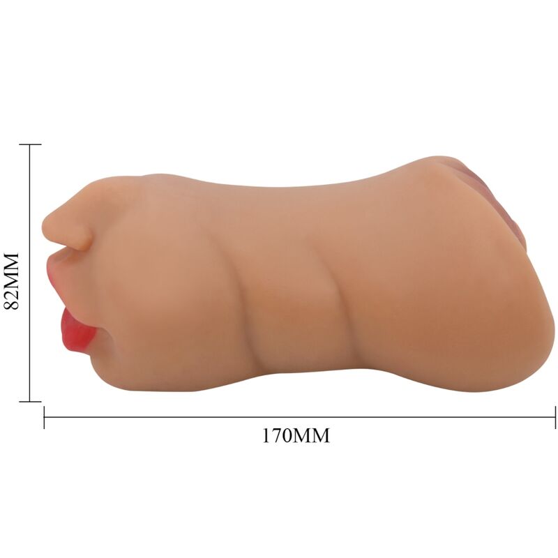 CRAZY BULL - ZOEY DOPPELTER MASTURBATOR MUND UND VAGINA FLEISCH