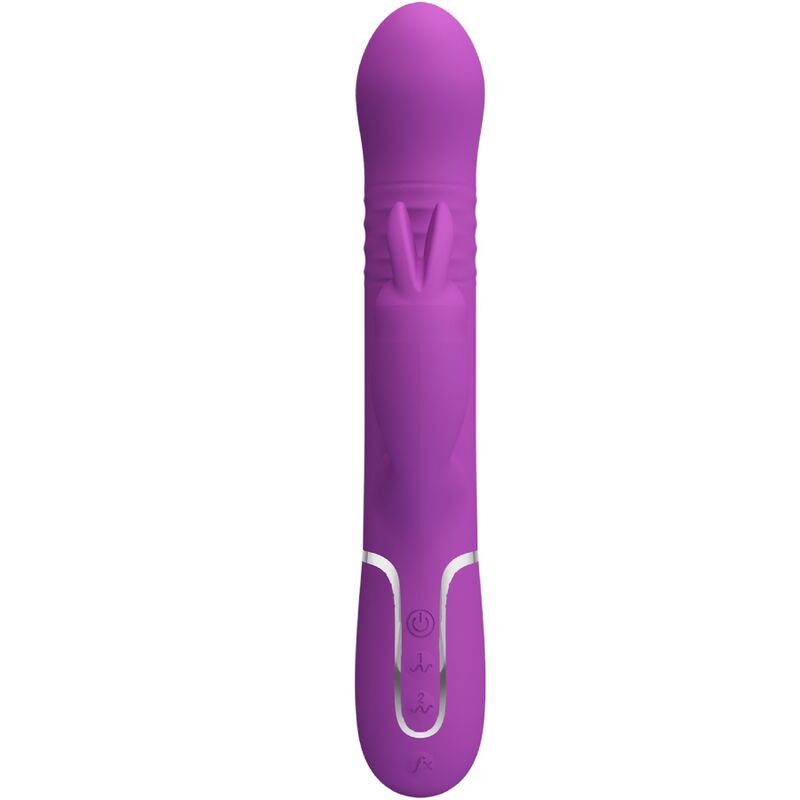 PRETTY LOVE - COALE 4-IN-1 MULTIFUNKTIONALER HASENVIBRATOR LILA