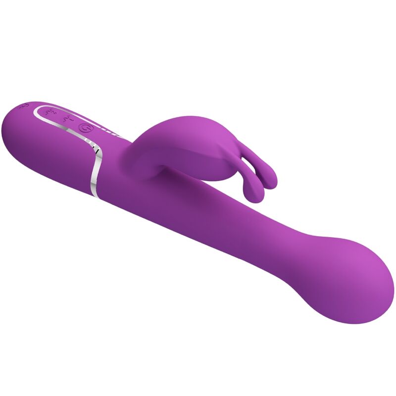 PRETTY LOVE - DEJON 3-IN-1 MULTIFUNKTIONALER HASENVIBRATOR LILA