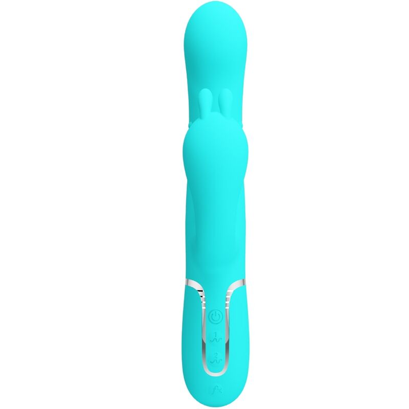 PRETTY LOVE - CAMMY 4-IN-1 MULTIFUNKTIONSVIBRATOR DREIFACH-HASE BLAU
