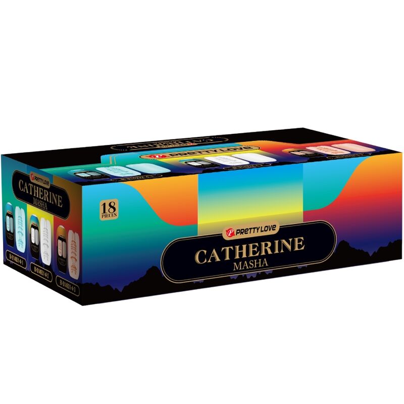 PRETTY LOVE – MASHA PACK 18 VERSCHIEDENE MÄNNERMASCRUBBER