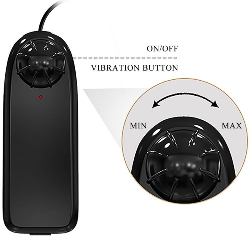 Vibromasseur Réaliste Bahamut Télécommande Rechargeable - Baile
