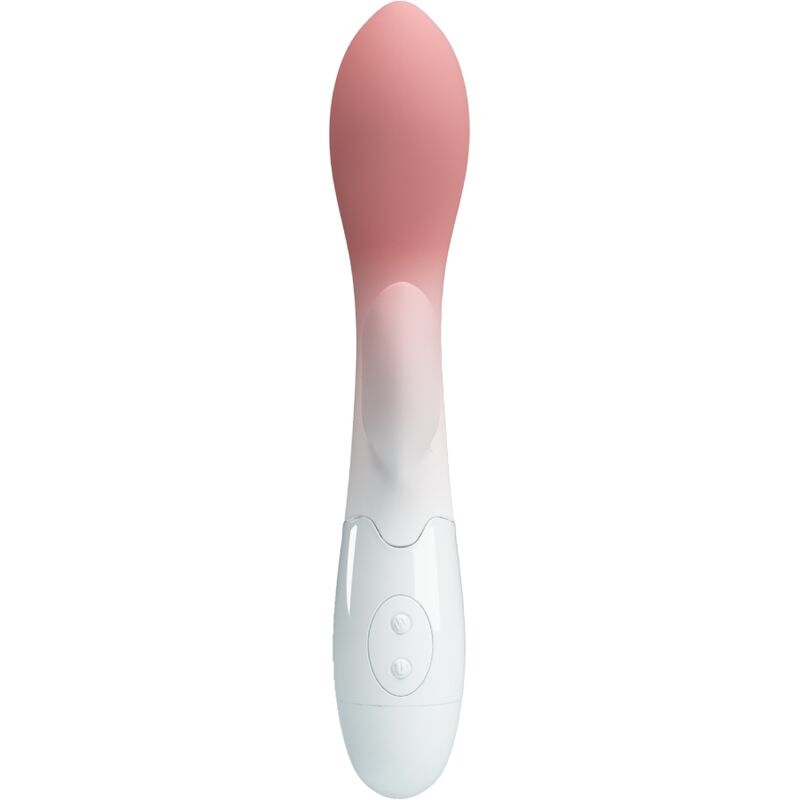 PRETTY LOVE – LEUCHTENDER G-PUNKT-VIBRATOR + KLITORISSTIMULATOR, 30 VIBRATIONEN, PINK