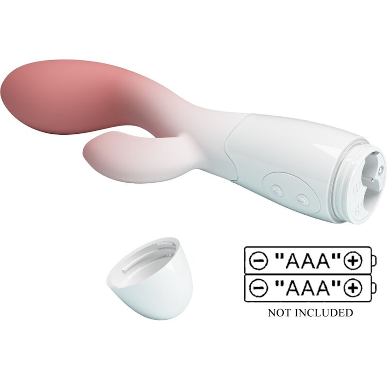PRETTY LOVE – LEUCHTENDER G-PUNKT-VIBRATOR + KLITORISSTIMULATOR, 30 VIBRATIONEN, PINK
