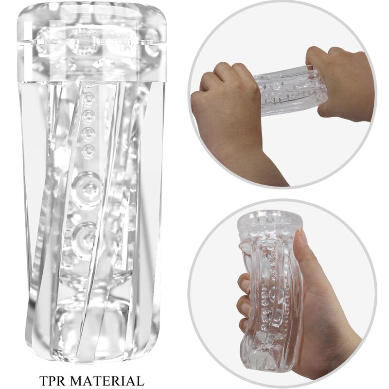 PRETTY LOVE - TAMARA VIBRATOR MIT MEHREREN GESCHWINDIGKEITSGESCHWINDIGKEITEN FÜR MÄNNER, SCHWARZ