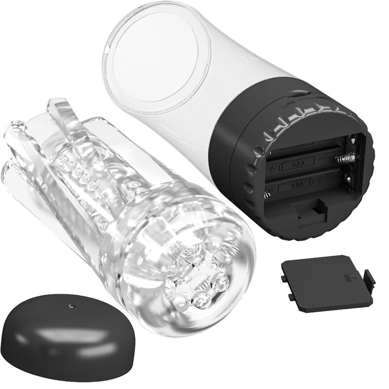 PRETTY LOVE - TAMARA VIBRATOR MIT MEHREREN GESCHWINDIGKEITSGESCHWINDIGKEITEN FÜR MÄNNER, SCHWARZ