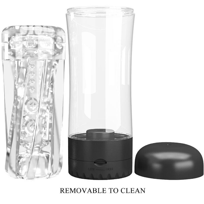 PRETTY LOVE - TAMARA VIBRATOR MIT MEHREREN GESCHWINDIGKEITSGESCHWINDIGKEITEN FÜR MÄNNER, SCHWARZ