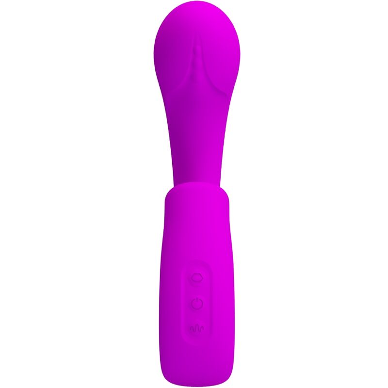 Sibel G-Punkt-Vibrator + Sibel Klitorisstimulator 10 Vibrationen lila
