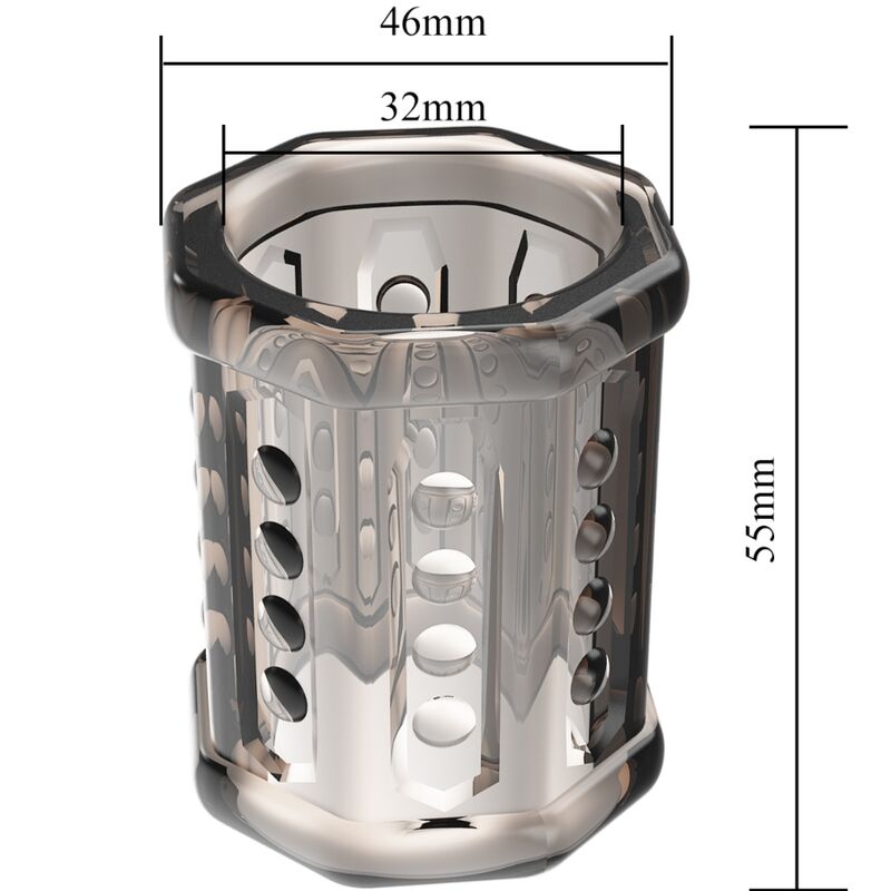 Ronael transparente super dehnbare Penishülle
