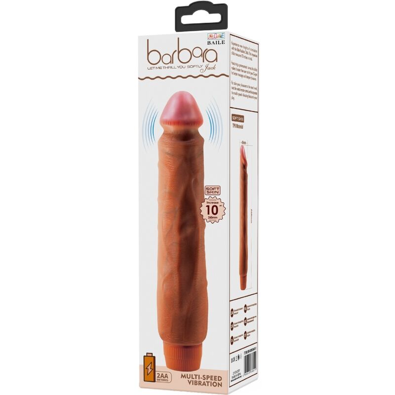 BAILE - REALISTISCHER VIBRATOR JACK 26 CM MULATRATE