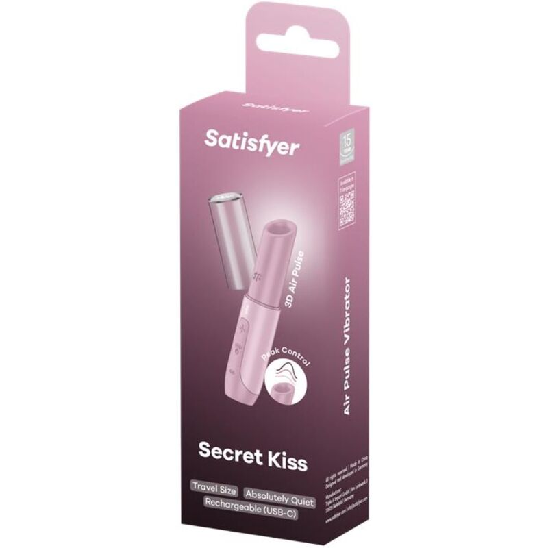 Stimulateur Clitoridien Naughty Kiss - Satisfyer