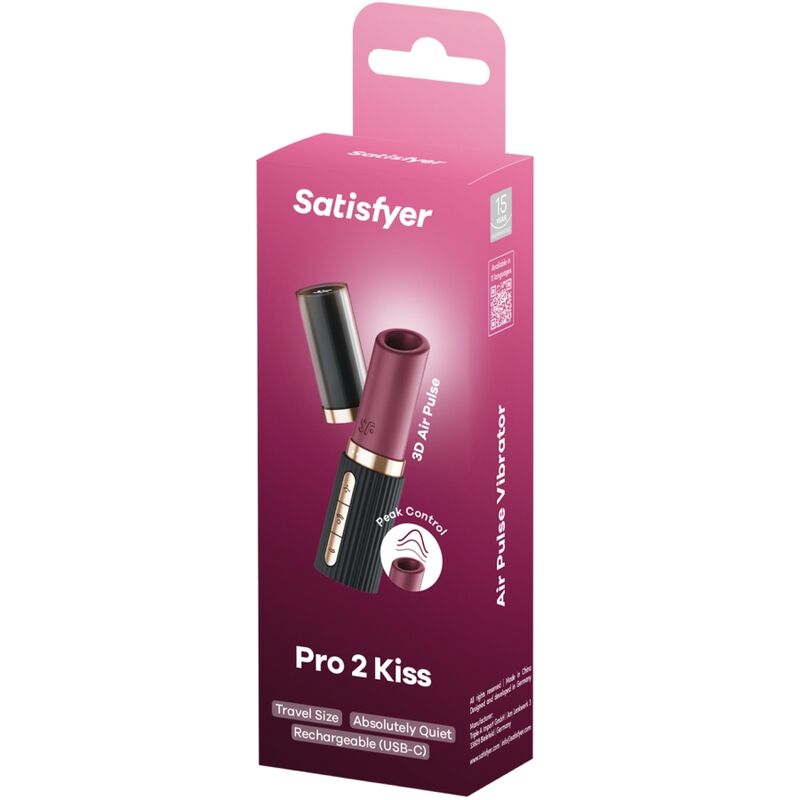 Stimulateur Clitoridien Naughty Kiss - Satisfyer