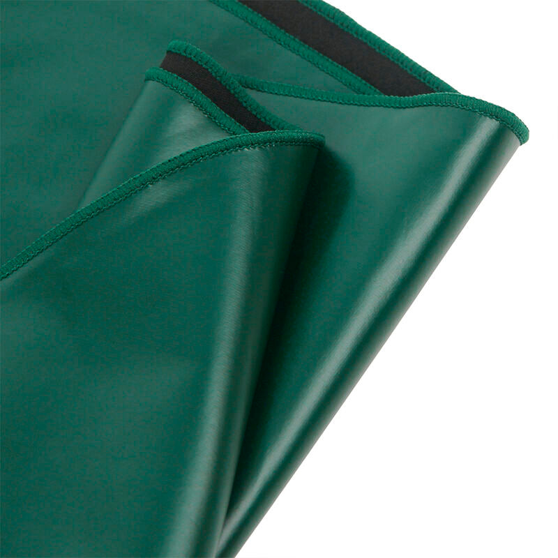 955441 grünes Lederträgerkleid L/XL