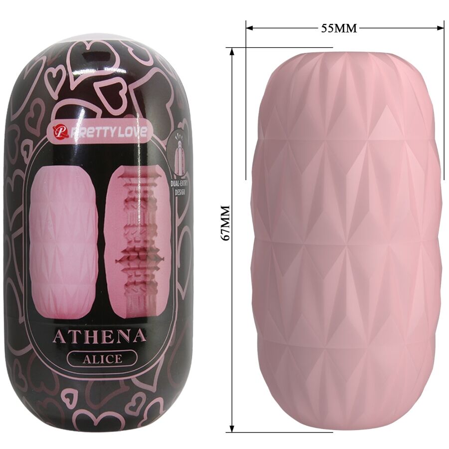 PRETTY LOVE - ATHENA ALICE PACKUNG 15 VERSCHIEDENE MÄNNLICHE MASTURBATOREN