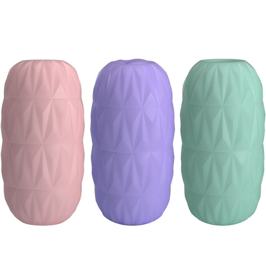 PRETTY LOVE - ATHENA ALICE PACKUNG 15 VERSCHIEDENE MÄNNLICHE MASTURBATOREN