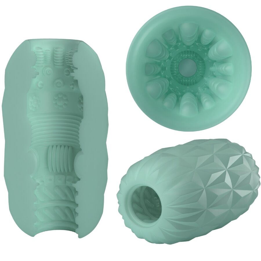 PRETTY LOVE - ATHENA ALICE PACKUNG 15 VERSCHIEDENE MÄNNLICHE MASTURBATOREN