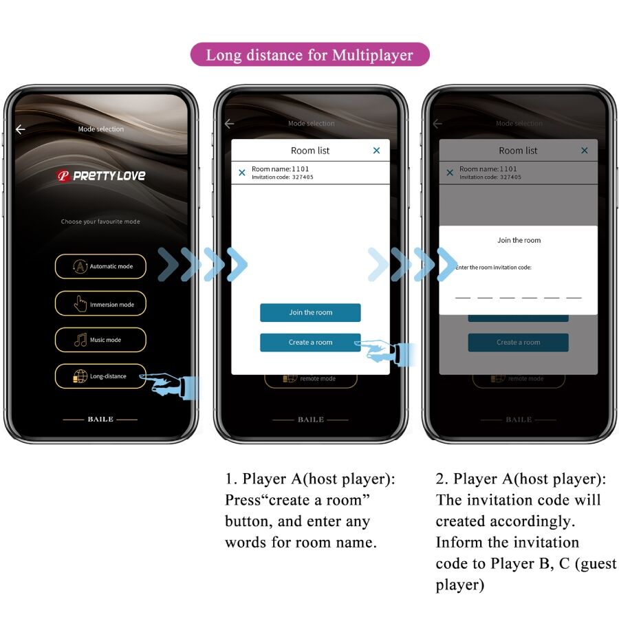 PRETTY LOVE - APP-STEUERBARER VIBRATOR LEVIATHAN VIOLET