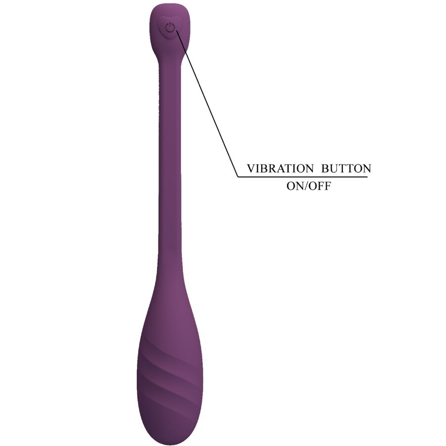 PRETTY LOVE - APP-STEUERBARER VIBRATOR LEVIATHAN VIOLET