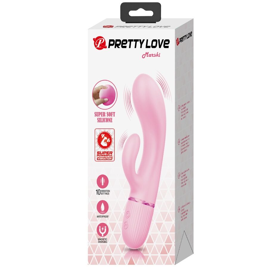 PRETTY LOVE - MARSKI RABBIT &amp; PINK G-SPOT VIBRATOR
