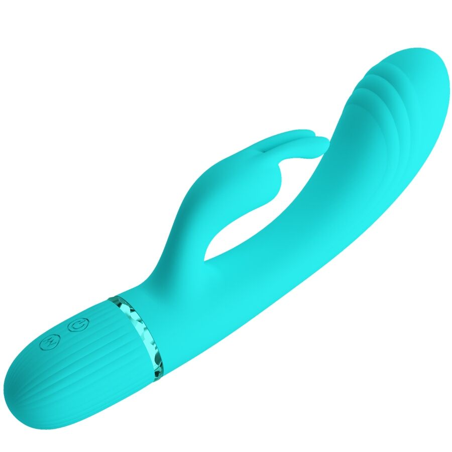 PRETTY LOVE - SCOCCO RABBIT TÜRKIS VIBRATOR