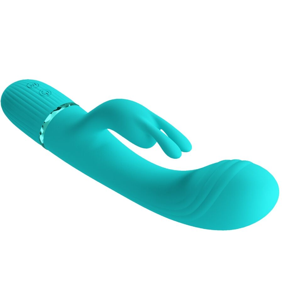 PRETTY LOVE - SCOCCO RABBIT TÜRKIS VIBRATOR
