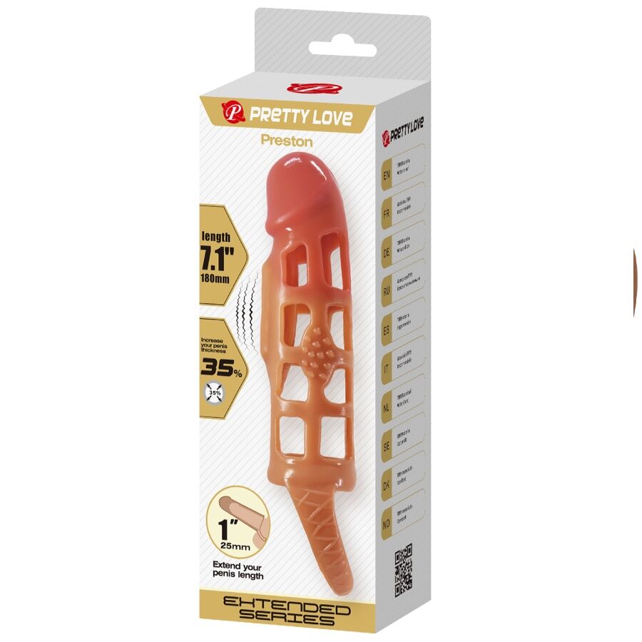 PRETTY LOVE - PRESTON VIBRIERENDER PENISSAND 18 CM