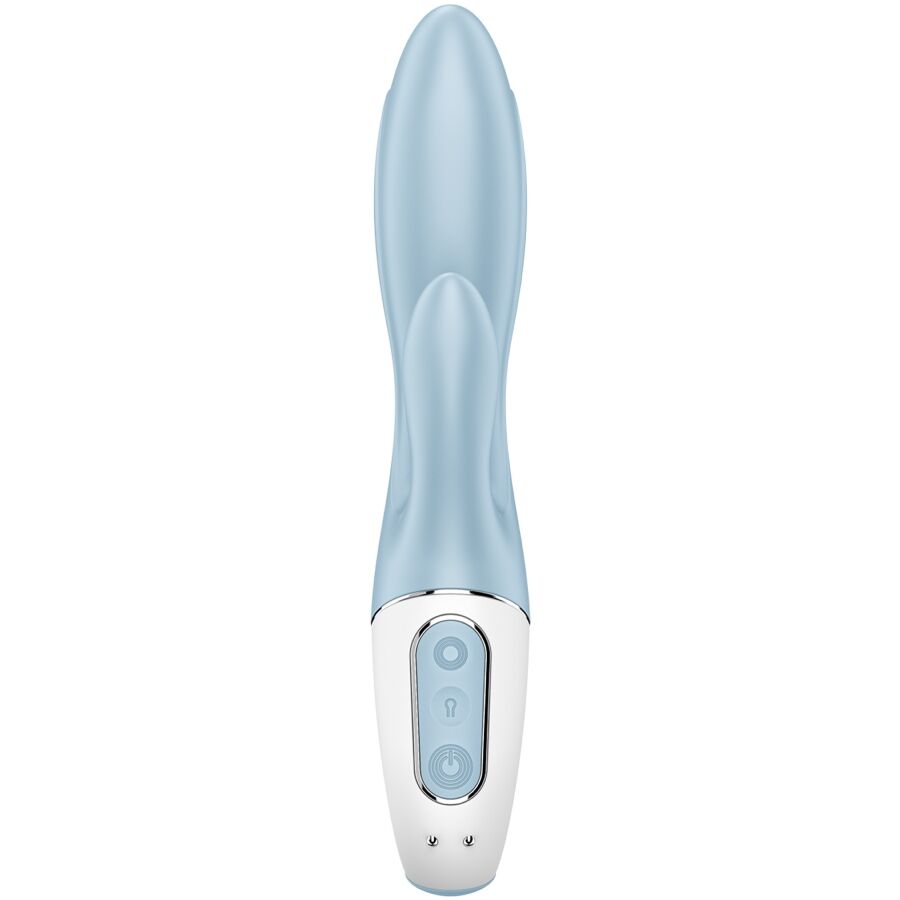SATISFYER - AIR PUMP BUNNY 1 AUFBLASBARER VIBRATOR BLAUER HASE