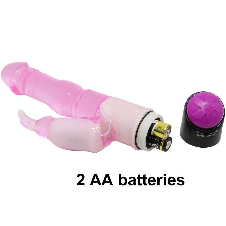 BAILE - Wellen der Lust Fantasie-Vibrator mit Hasen 23 cm