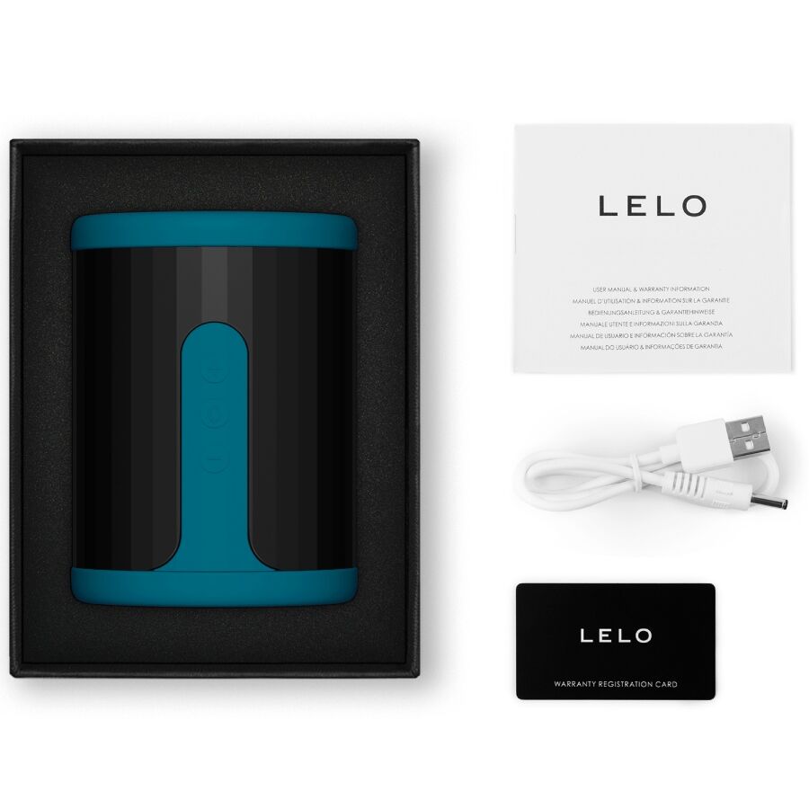 LELO - F2S™ Türkisblauer Masturbator für Männer