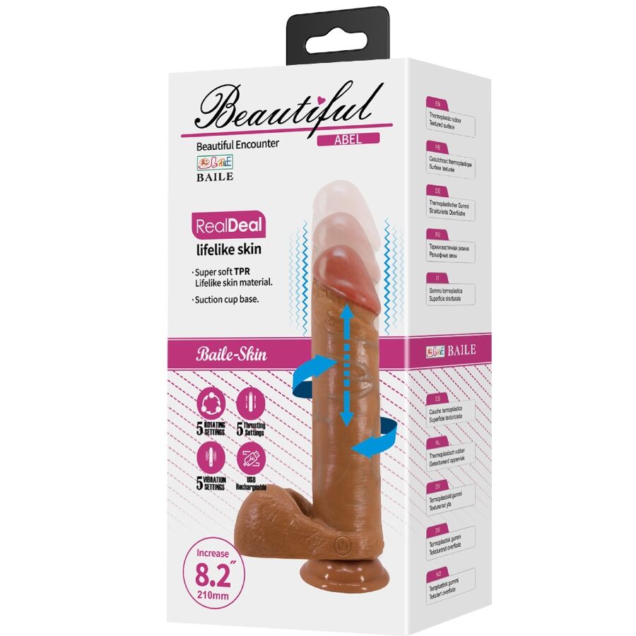 BAILE - ABEL REALISTISCHER DILDO 21 CM MULATRATE
