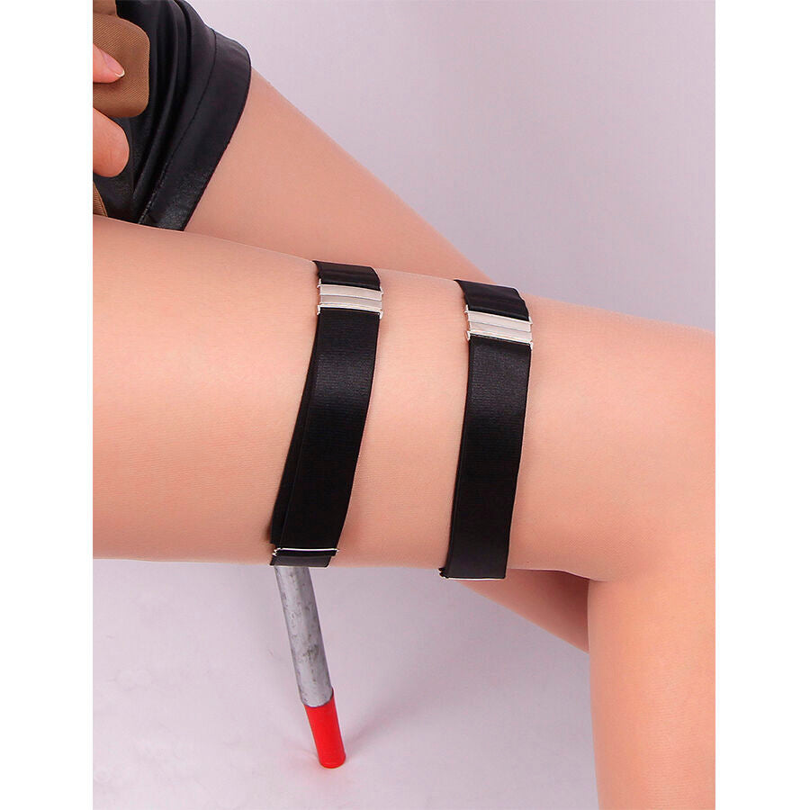 SUBBLIME - 957476 SCHWARZE VERSTELLBARE OHRRINGE