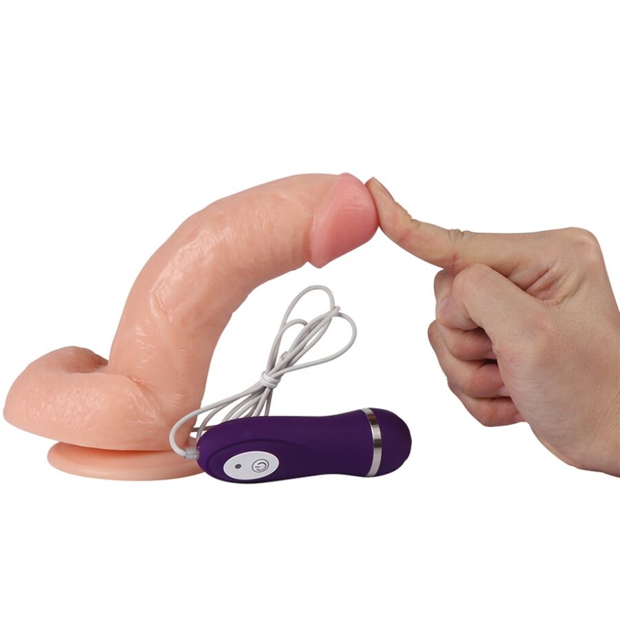 SHEQU - KASSADIN Vibrator-Dildo mit Fernbedienung, 17,5 cm