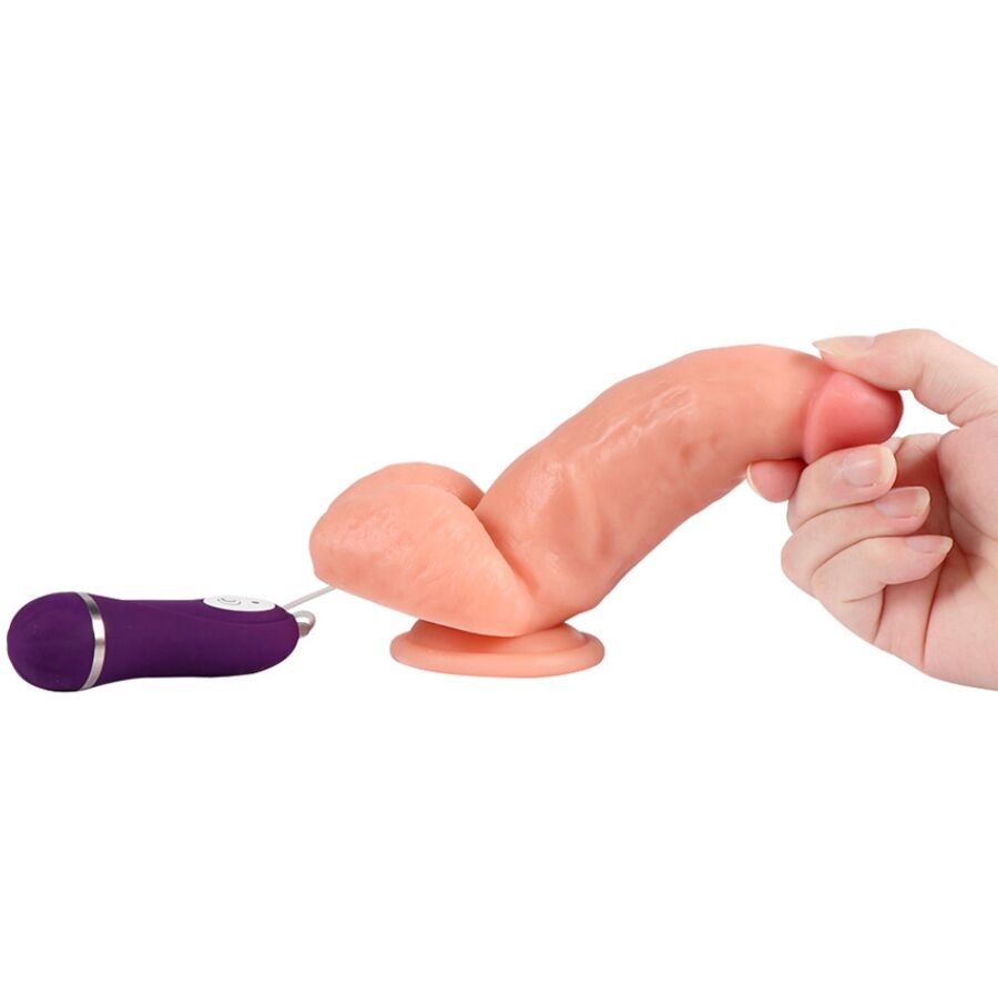 SHEQU - SOLDAT-VIBRATOR-DILDO MIT FERNBEDIENUNG 16 CM