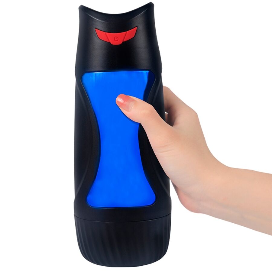 SHEQU - RENEE KOMPRESSIBLES VAGINA-MASTURBATOR MIT VIBRATION IM KOFFER