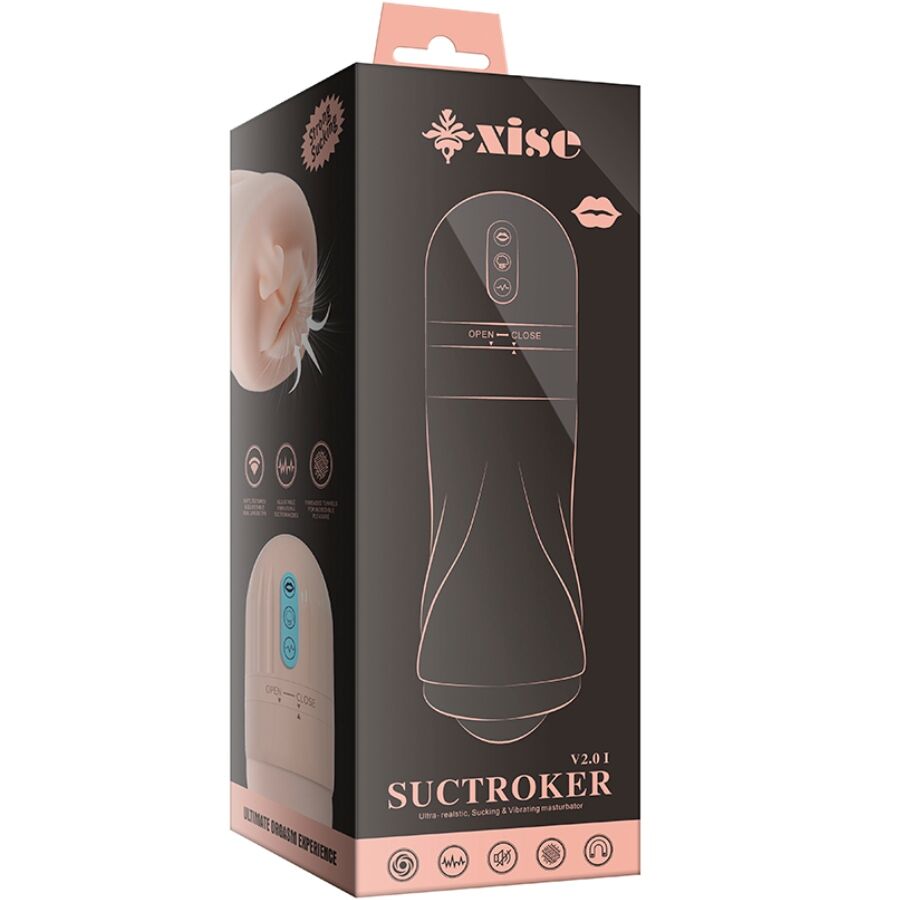 XISE - SUCTROKER V2.0 | Oraler Masturbator mit Vibration
