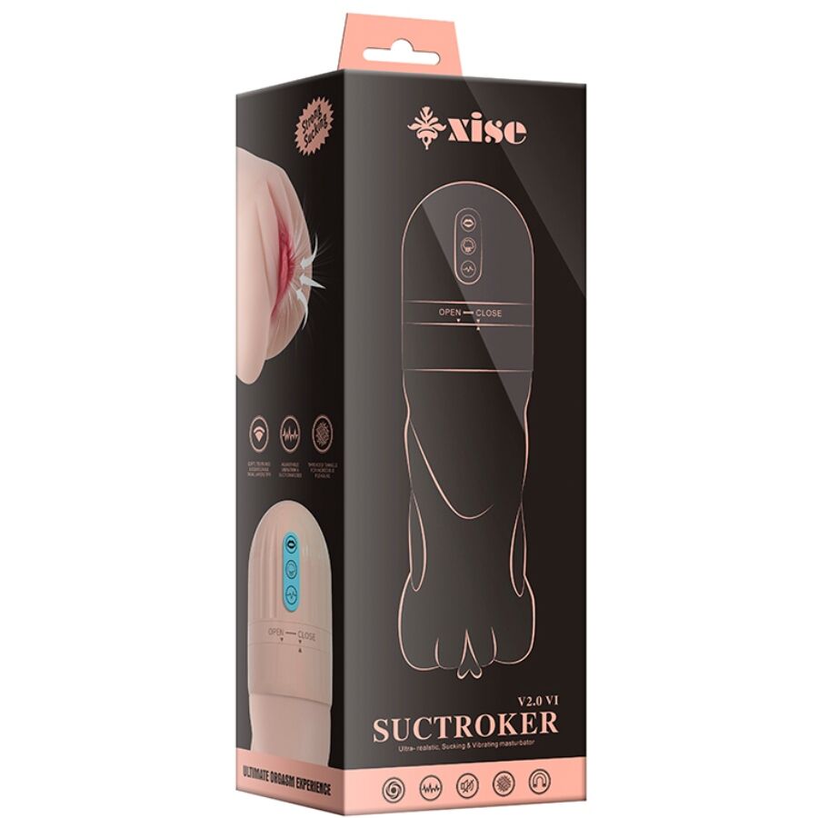 XISE - SUCTROKER V2.0 VI Vaginalmasturbator mit Vibration
