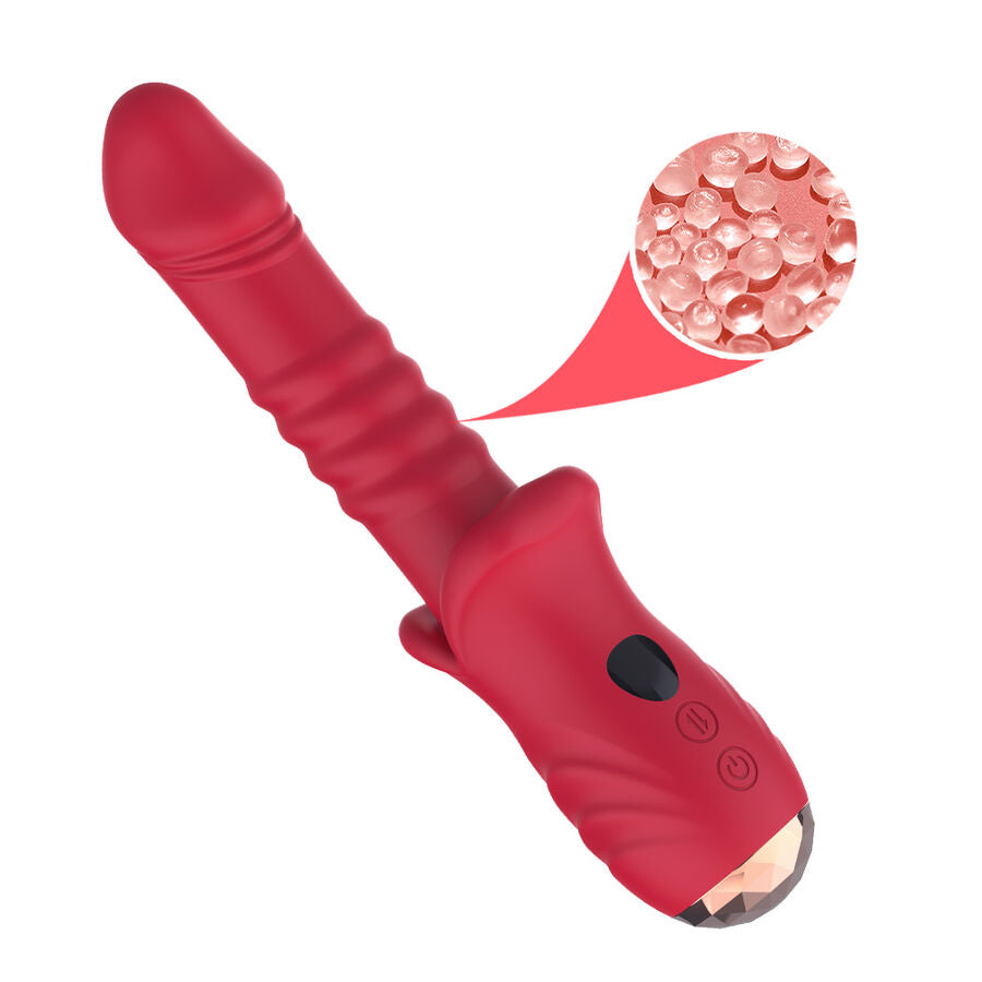ARMONY - POINT A RED STIMULIERENDER VIBRATOR DILDO