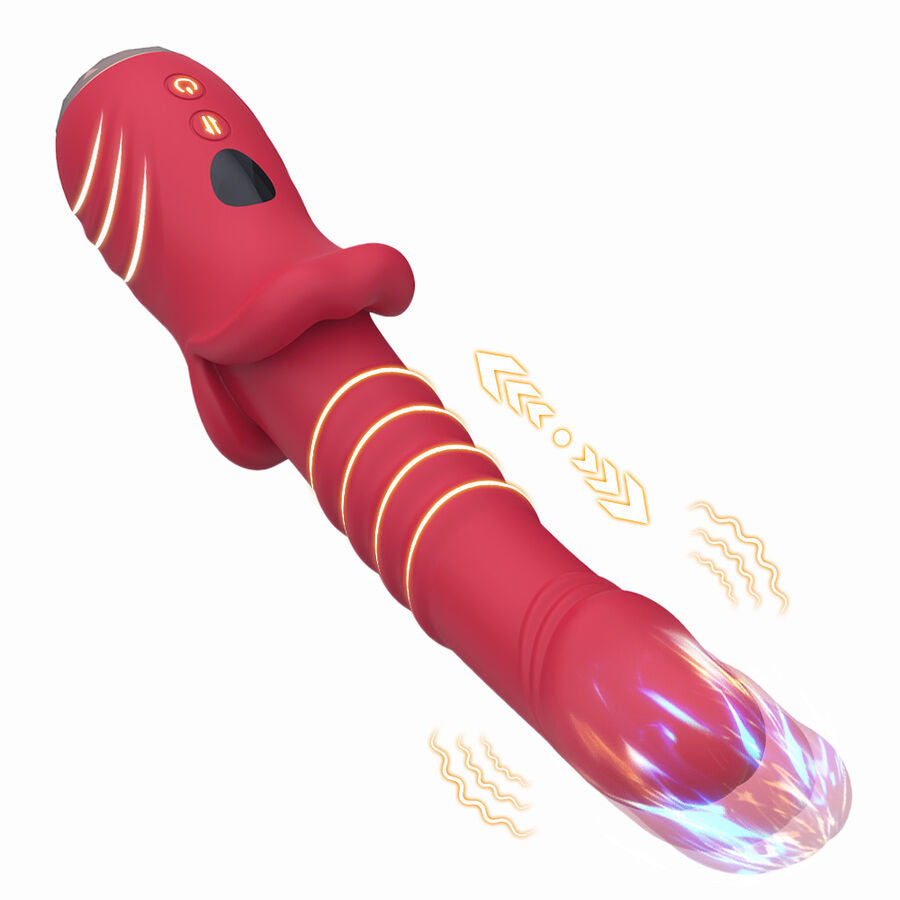 ARMONY - POINT A RED STIMULIERENDER VIBRATOR DILDO