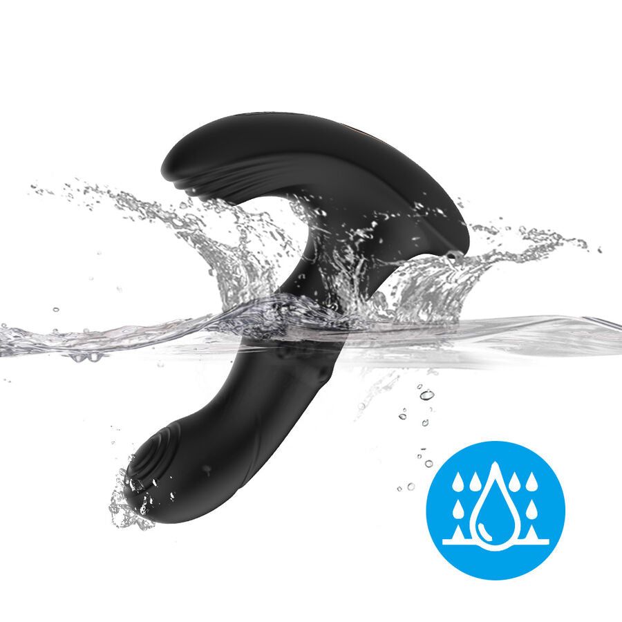 ARMONY - Anal-Prostata-Vibrator mit Fernbedienung, Schwarz