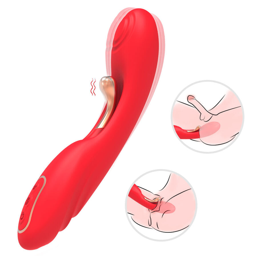 ARMONY - ROTER OSZILLIERENDER ZUNGENVIBRATOR