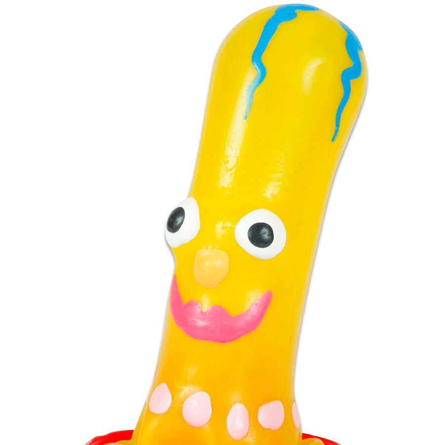 CONDOMERIE - HANDBEMALTE, AUSGEFALLENE KONDOMS MUTTER